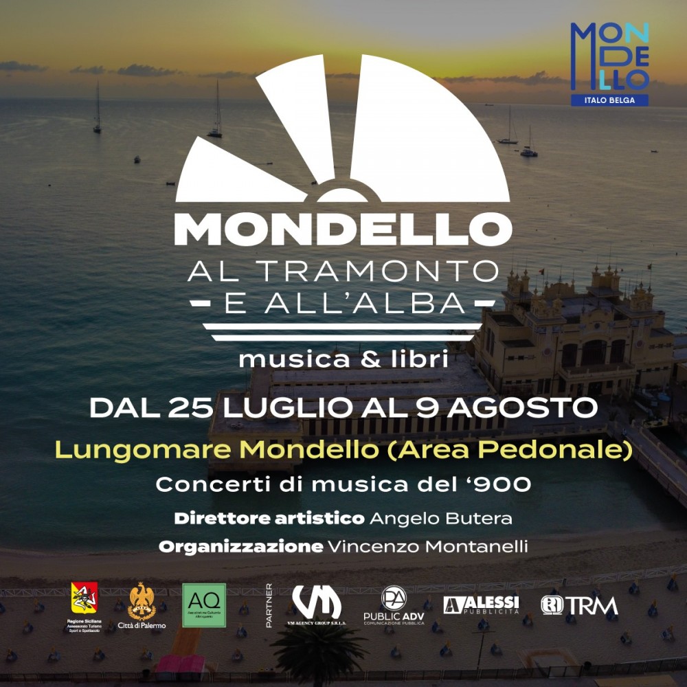 Mondello al tramonto e all'alba dal 25 luglio al 9 agosto